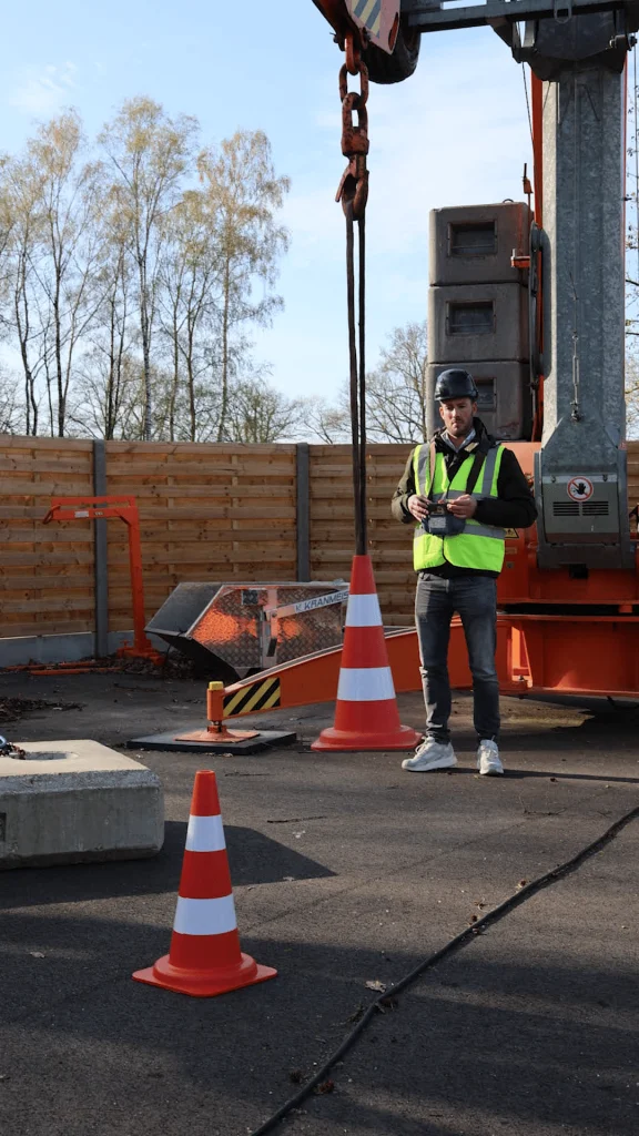 Training veilig hijsen bouwkraan tot 10 tonmeter