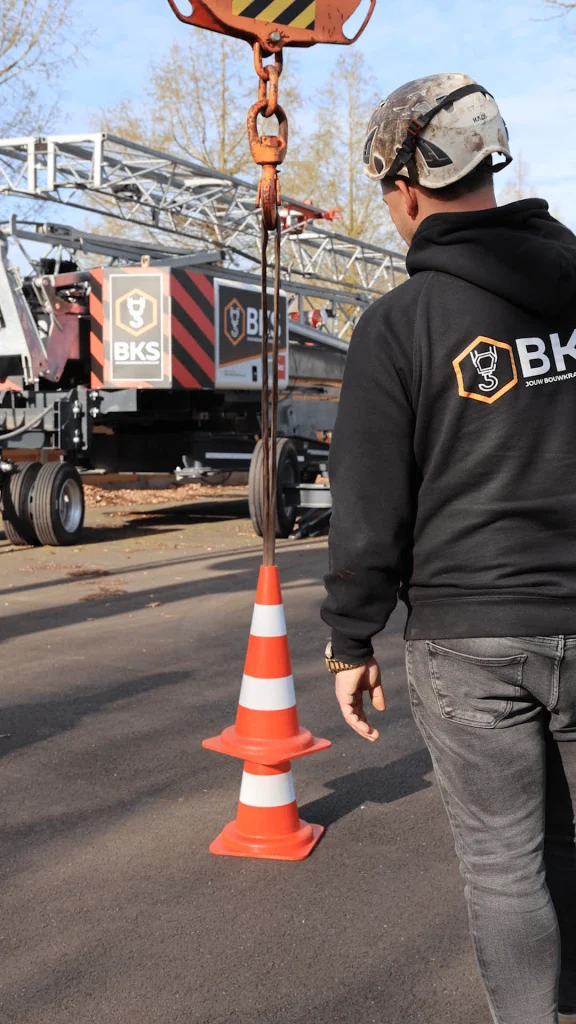 Training veilig hijsen bouwkraan tot 10 tonmeter